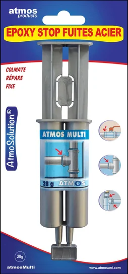 Soudure à froid spécial acier, ATMOS, 200g