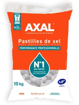 Sel pour adoucisseur, AXAL, 10 kg