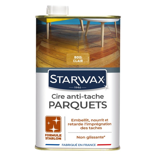 Cire Antitaches Bois Clairs Starwax 1 L