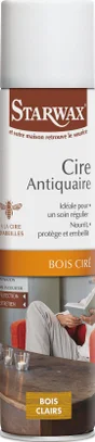 Cire antiquaire bois clair cire aerosol 0.3 L  STARWAX