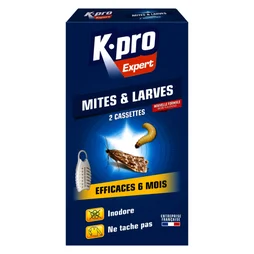 Insecticide diffuseur tablette mites et larves de vêtements, KAPO, 16 g