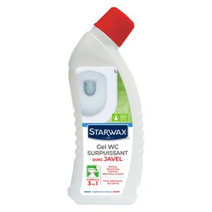 Nettoyant pour wc avec javel, STARWAX, 0.750 L