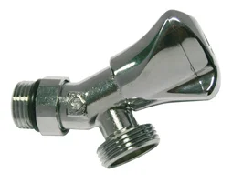 Robinet D'Arrêt Orientable Auto-Étanche À Clapet, Mâle / Mâle 15 X 21 Mm 20 X 27