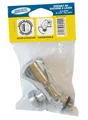 Robinet D'Arrêt Orientable Auto-Étanche À Clapet, Mâle / Mâle 15 X 21 Mm 20 X 27
