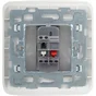 Poussoir Cosy, Blanc-Blanc N°0, Lexman
