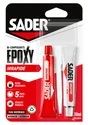 Colle de reparation epoxy bi-composant sader rapide 2 tubes 30ml