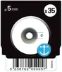 Rondelle large en inox A4 5 S 35