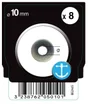 Rondelle Large Inox A4 10 S 8