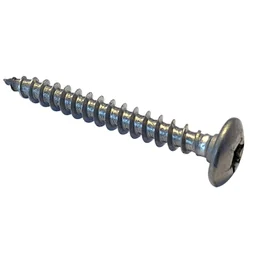 Lot de 8 vis en inox 1/2 cylindrique, VISSAL, diam. 6 mm x L.30 mm