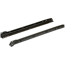 Coulisse pour tiroir à galets, HETTICH 15 kg L.35 cm 