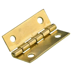 Lot de 8 charnières universelles acier pour meuble, L.30 x l.20 mm