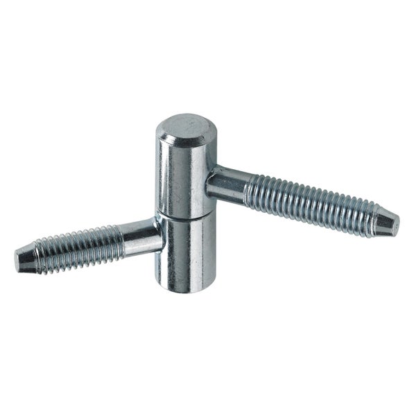 Lot De 2 Fiches À Visser Hettich, Acier Zingué, H.39 X L.13 Mm