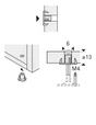Lot De 8 Ecrous 89371 Hettich