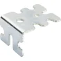 1 Équerre Système 32 Acier Zingué Hettich, L.50 Mm