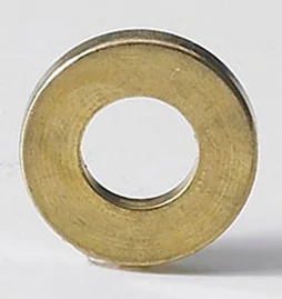 Lot de 6 bagues paumelles standards laiton, HETTICH, Diam.16.4/9 mm x Ep. 2,5 mm 