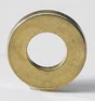 Lot de 6 bagues paumelles standards laiton, HETTICH, Diam.16.4/9 mm x Ep. 2,5 mm 