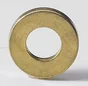 Lot De 6 Bagues Paumelles Laiton Pour Meuble Hettich, L.3 X Diam.14 Mm