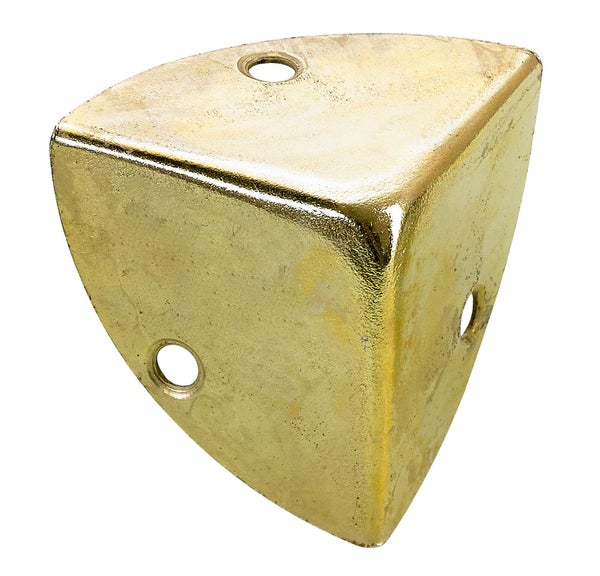 Coin De Valise À Visser Acier Laitonné Hettich, L.36 Mm