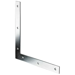 Équerre d'assemblage plate en acier zingué, HETTICH, L.190 mm