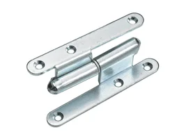Paumelle Acier Pour Meuble Hettich, L.110 X L.44 Mm