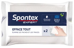 Lot de 2 éponges magique éfface tout universel, SPONTEX EXPERT