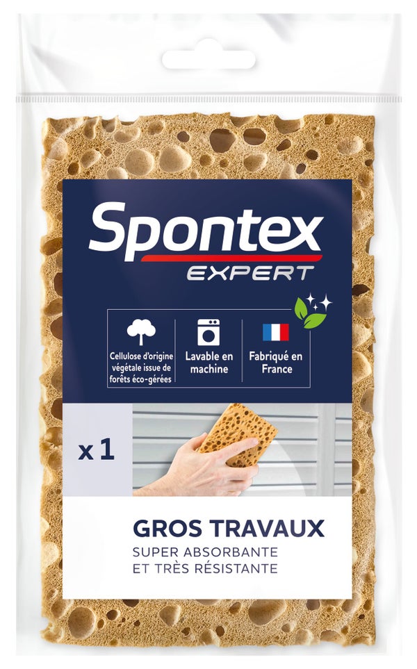 Eponge gros travaux, SPONTEX EXPERT