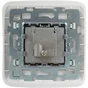Prise Tv Cosy, Blanc-Blanc N°0, Lexman