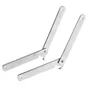 Lot De 2 Compas Pour Tréteau Hettich, L.200 Mm