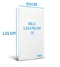 Plaque de plâtre BA13 standard norme CE, KNAUF, H.125 x L.90 cm
