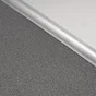 Joint D'Étanchéité Concave Décor Aluminium L.315 X L.2.2 Cm