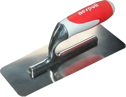 Platoir trapeze en inox et manche en aluminium 8 x 20 cm nespoli