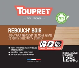 Enduit De Rebouchage Toupret, Marron, 1250 G