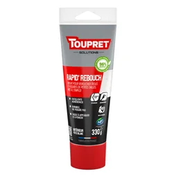 Enduit de rebouchage en pâte Rapid rebouch TOUPRET blanc 330 g