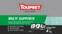 Enduit Multifonction Toupret Multi Fonctions 4 Kg En Pâte, Pour Mur / Plafond In