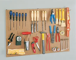 Kit Panneau Et Crochets Mottez, H.60 X L.90 X P.0.6 Cm
