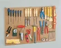 Kit Panneau Et Crochets Mottez, H.60 X L.90 X P.0.6 Cm