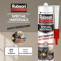 Mastic étanchéite hautes temperatures noir RUBSON cartouche 280ml