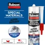 Mastic étanchéite auto bateau RUBSON noir cartouche 280ml