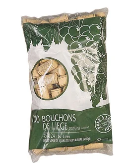 Lot De 100 Bouchons Liège