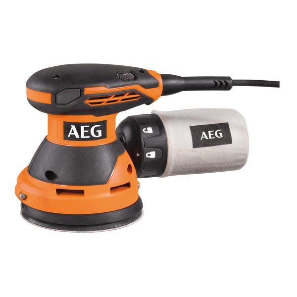 Ponceuse excentrique filaire AEG POWERTOOLS EX125 ES , 300 W