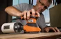 Ponceuse excentrique filaire AEG POWERTOOLS EX125 ES , 300 W