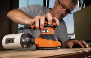 Ponceuse excentrique filaire AEG POWERTOOLS EX125 ES , 300 W