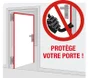 Cornière anti-effraction zingué blanc AFBAT