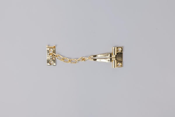 Entrebâilleur De Porte Acier Doré, Socona Chain