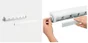 ENROULEUR DE CORDES A LINGE 22M BLANC