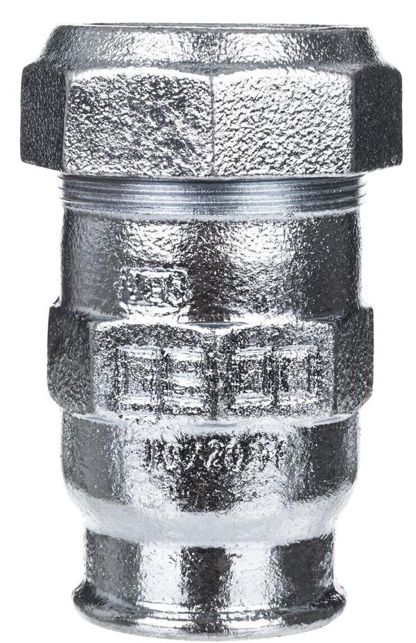 Raccord acier à compression, FEMELLE 1/2 (15x21), GEBO