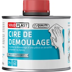 Cire de démoulage multi supports SOLOPLAST, 500 ml transparent