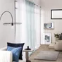 Voilage tamisant, Polyone blanc l. 140 x H.280 cm