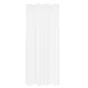 Voilage tamisant, Polyone blanc l. 140 x H.280 cm
