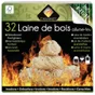 Allume-feu laine de bois CHEMINETT boite de 32